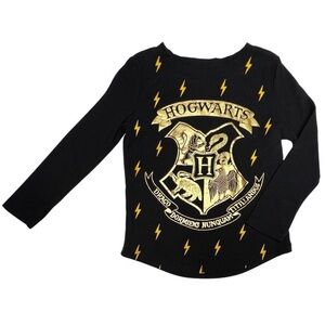Wizarding World Harry Potter Hogwarts Foil Print Shirt